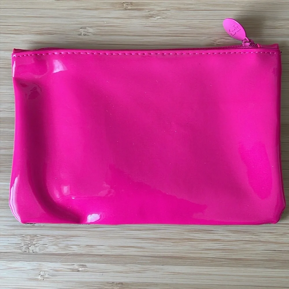 Ipsy Bag - Beaded Pixel Envelope with Heart Pouch